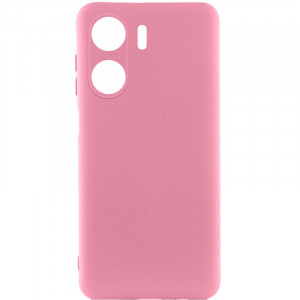 Чохол Silicone Cover Lakshmi Full Camera (AAA) для Xiaomi Redmi 13C / Poco C65 Рожевий / Light pink