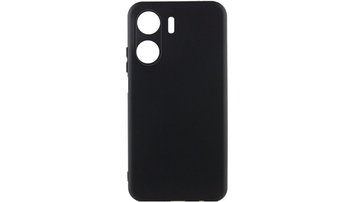Чохол Silicone Cover Lakshmi Full Camera (AAA) для Xiaomi Redmi 13C / Poco C65 Чорний / Black - фото