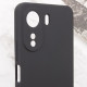 Чехол Silicone Cover Lakshmi Full Camera (AAA) для Xiaomi Redmi 13C / Poco C65 Черный / Black - фото