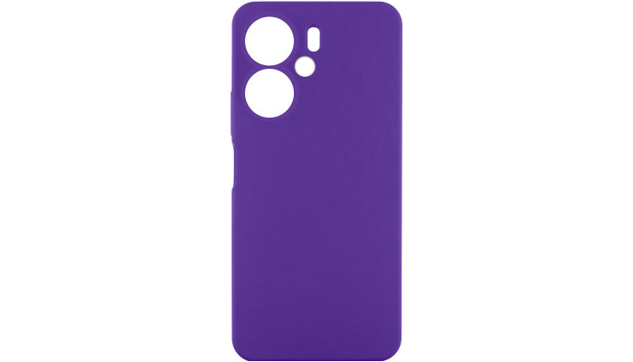 Чехол Silicone Cover Lakshmi Full Camera (AAA) для Xiaomi Redmi 13C 4G/5G / Poco C65 / Poco M6 5G Фиолетовый / Amethyst - фото