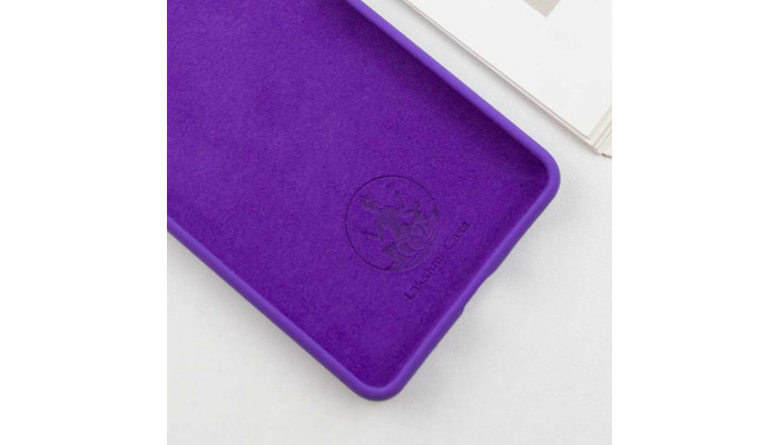 Чехол Silicone Cover Lakshmi Full Camera (AAA) для Xiaomi Redmi 13C 4G/5G / Poco C65 / Poco M6 5G Фиолетовый / Amethyst - фото