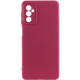 Чехол Silicone Cover Lakshmi Full Camera (AAA) для Samsung Galaxy A15 4G/5G / M15 5G Бордовый / Plum - фото