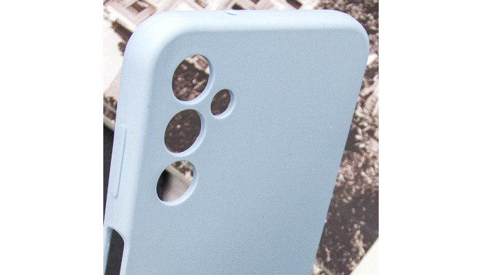 Чохол Silicone Cover Lakshmi Full Camera (AAA) для Samsung Galaxy A15 4G/5G Блакитний / Sweet Blue - фото