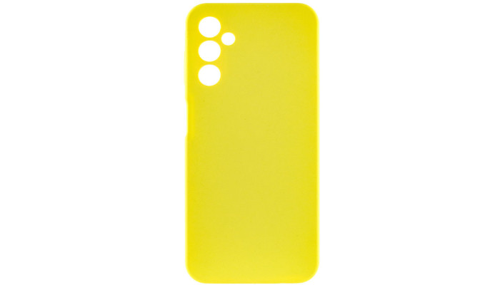 Чехол Silicone Cover Lakshmi Full Camera (AAA) для Samsung Galaxy A15 4G/5G / M15 5G Желтый / Yellow - фото