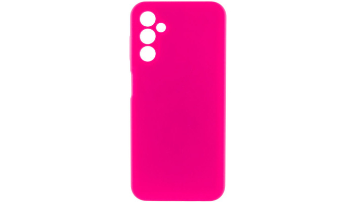 Чехол Silicone Cover Lakshmi Full Camera (AAA) для Samsung Galaxy A15 4G/5G / M15 5G Розовый / Barbie pink - фото