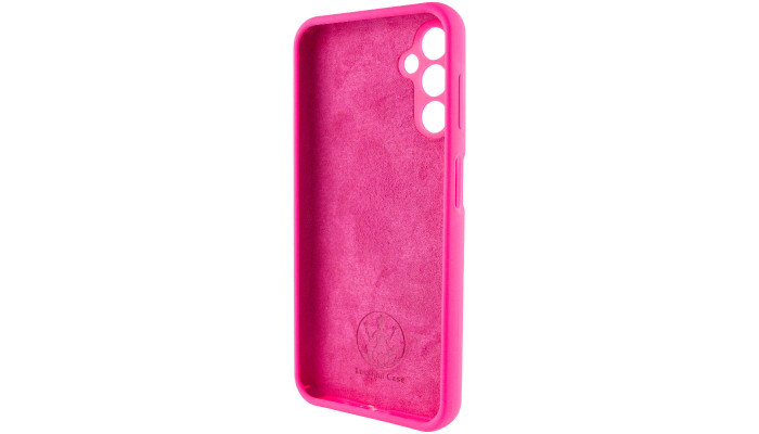 Чохол Silicone Cover Lakshmi Full Camera (AAA) для Samsung Galaxy A15 4G/5G Рожевий / Barbie pink - фото