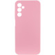 Чохол Silicone Cover Lakshmi Full Camera (AAA) для Samsung Galaxy A15 4G/5G Рожевий / Light pink - фото