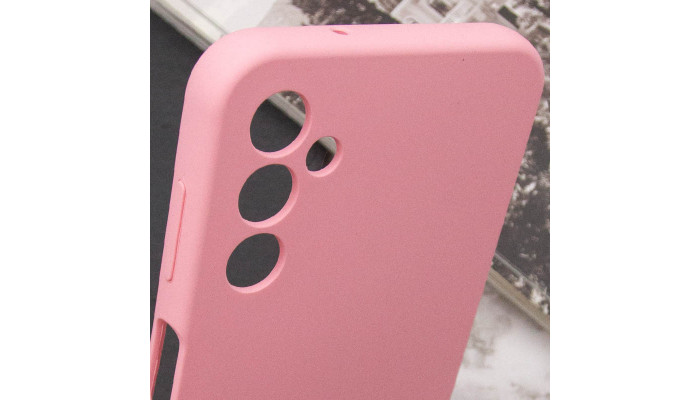Чехол Silicone Cover Lakshmi Full Camera (AAA) для Samsung Galaxy A15 4G/5G Розовый / Light pink - фото