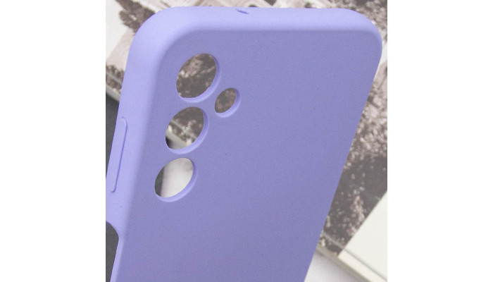 Чехол Silicone Cover Lakshmi Full Camera (AAA) для Samsung Galaxy A15 4G/5G Сиреневый / Dasheen - фото