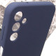 Чехол Silicone Cover Lakshmi Full Camera (AAA) для Samsung Galaxy A25 5G Темно-синий / Midnight blue - фото