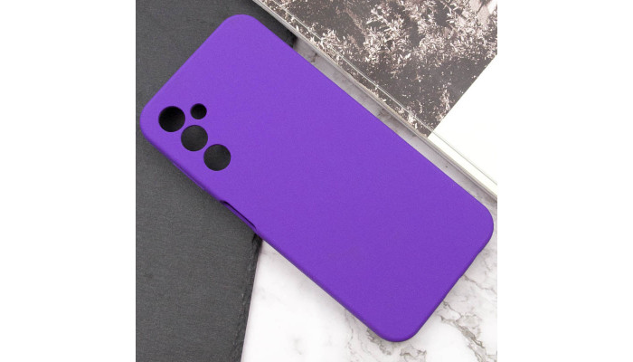 Чохол Silicone Cover Lakshmi Full Camera (AAA) для Samsung Galaxy A25 5G Фіолетовий / Amethyst - фото