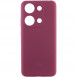 Чехол Silicone Cover Lakshmi Full Camera (AAA) для Xiaomi Redmi Note 13 4G Бордовый / Plum