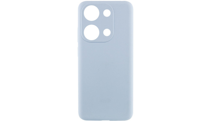 Чохол Silicone Cover Lakshmi Full Camera (AAA) для Xiaomi Redmi Note 13 4G Блакитний / Sweet Blue - фото