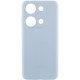 Чехол Silicone Cover Lakshmi Full Camera (AAA) для Xiaomi Redmi Note 13 4G Голубой / Sweet Blue - фото
