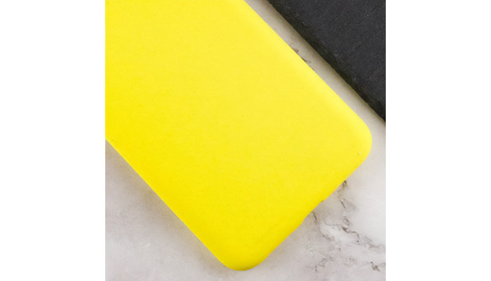 Чехол Silicone Cover Lakshmi Full Camera (AAA) для Xiaomi Redmi Note 13 4G Желтый / Yellow - фото