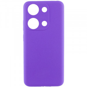 Чехол Silicone Cover Lakshmi Full Camera (AAA) для Xiaomi Redmi Note 13 4G Фиолетовый / Amethyst