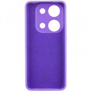 Чехол Silicone Cover Lakshmi Full Camera (AAA) для Xiaomi Redmi Note 13 4G Фиолетовый / Amethyst