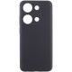 Чохол Silicone Cover Lakshmi Full Camera (AAA) для Xiaomi Redmi Note 13 4G Чорний / Black - фото