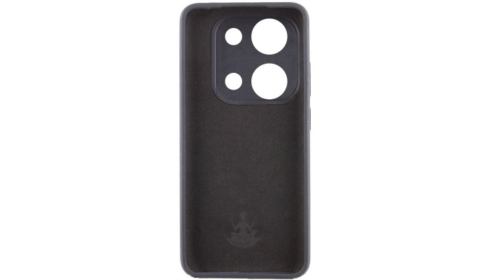 Чохол Silicone Cover Lakshmi Full Camera (AAA) для Xiaomi Redmi Note 13 4G Чорний / Black - фото