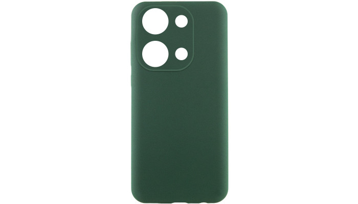 Чехол Silicone Cover Lakshmi Full Camera (AAA) для Xiaomi Redmi Note 13 Pro 4G / Poco M6 Pro 4G Зеленый / Cyprus Green - фото