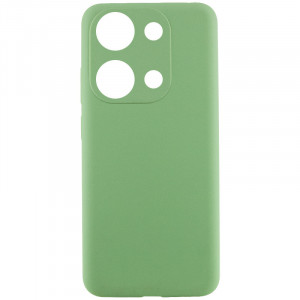 Чохол Silicone Cover Lakshmi Full Camera (AAA) для Xiaomi Redmi Note 13 Pro 4G / Poco M6 Pro 4G М'ятний / Mint