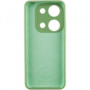 Чехол Silicone Cover Lakshmi Full Camera (AAA) для Xiaomi Redmi Note 13 Pro 4G / Poco M6 Pro 4G Мятный / Mint