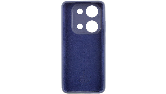 Чохол Silicone Cover Lakshmi Full Camera (AAA) для Xiaomi Redmi Note 13 Pro 4G / Poco M6 Pro 4G Темно-синій / Midnight blue - фото
