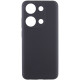 Чехол Silicone Cover Lakshmi Full Camera (AAA) для Xiaomi Redmi Note 13 Pro 4G / Poco M6 Pro 4G Черный / Black - фото