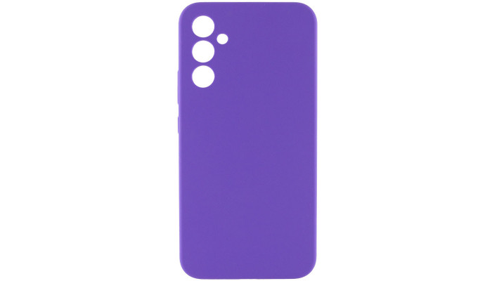 Чехол Silicone Cover Lakshmi Full Camera (AAA) для Samsung Galaxy A55 Фиолетовый / Amethyst - фото