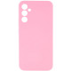 Чохол Silicone Cover Lakshmi Full Camera (AAA) для Samsung Galaxy A35 Рожевий / Light pink - фото