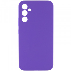 Чохол Silicone Cover Lakshmi Full Camera (AAA) для Samsung Galaxy A35 Фіолетовий / Amethyst