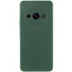 Чохол Silicone Cover Lakshmi Full Camera (AAA) для Xiaomi Redmi A3 Зелений / Cyprus Green - фото