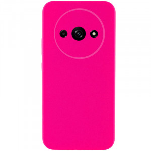 Чохол Silicone Cover Lakshmi Full Camera (AAA) для Xiaomi Redmi A3 Рожевий / Barbie pink