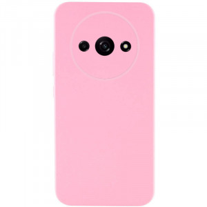 Чохол Silicone Cover Lakshmi Full Camera (AAA) для Xiaomi Redmi A3 Рожевий / Light pink