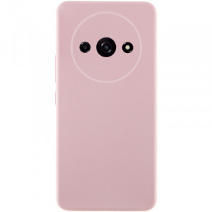 Чехол Silicone Cover Lakshmi Full Camera (AAA) для Xiaomi Redmi A3 Розовый / Pink Sand