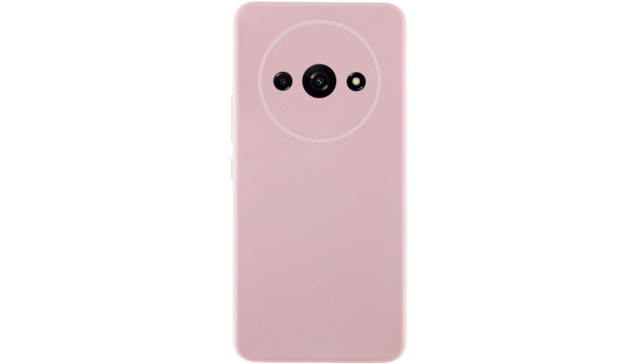 Чохол Silicone Cover Lakshmi Full Camera (AAA) для Xiaomi Redmi A3 Рожевий / Pink Sand - фото