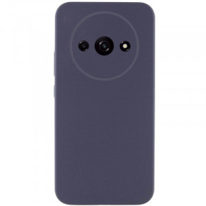 Чохол Silicone Cover Lakshmi Full Camera (AAA) для Xiaomi Redmi A3 Сірий / Dark Gray