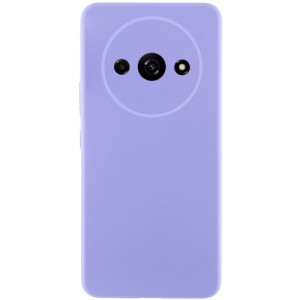 Чохол Silicone Cover Lakshmi Full Camera (AAA) для Xiaomi Redmi A3 Бузковий / Dasheen