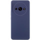 Чехол Silicone Cover Lakshmi Full Camera (AAA) для Xiaomi Redmi A3 Темно-синий / Midnight blue - фото