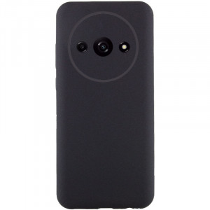 Чехол Silicone Cover Lakshmi Full Camera (AAA) для Xiaomi Redmi A3 Черный / Black