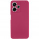 Чохол Silicone Cover Lakshmi Full Camera (AAA) для Xiaomi Redmi 13 4G / Poco M6 4G Бордовий / Plum