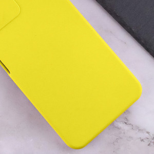 Чехол Silicone Cover Lakshmi Full Camera (AAA) для Xiaomi Redmi 13 4G / Poco M6 4G Желтый / Yellow