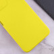 Чехол Silicone Cover Lakshmi Full Camera (AAA) для Xiaomi Redmi 13 4G / Poco M6 4G Желтый / Yellow - фото