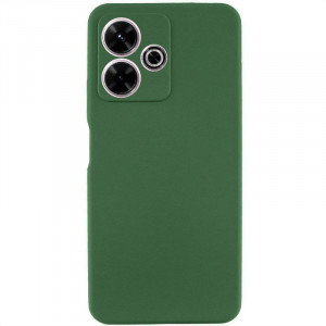 Чохол Silicone Cover Lakshmi Full Camera (AAA) для Xiaomi Redmi 13 4G / Poco M6 4G Зелений / Cyprus Green