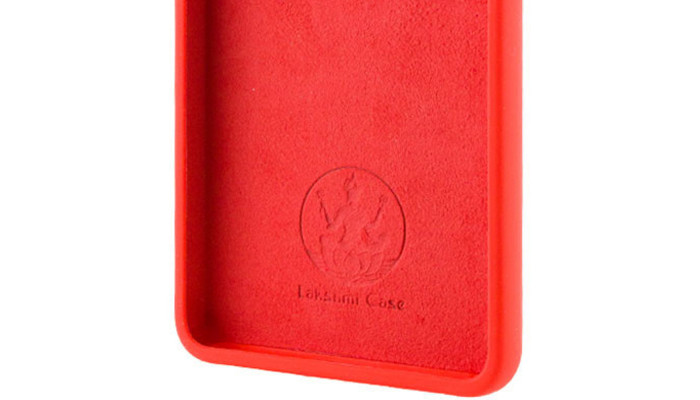 Чехол Silicone Cover Lakshmi Full Camera (AAA) для Xiaomi Redmi 13 4G / Poco M6 4G Красный / Red - фото