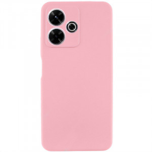 Чохол Silicone Cover Lakshmi Full Camera (AAA) для Xiaomi Redmi 13 4G / Poco M6 4G Рожевий / Light pink