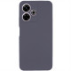 Чохол Silicone Cover Lakshmi Full Camera (AAA) для Xiaomi Redmi 13 4G / Poco M6 4G Сірий / Dark Gray - фото