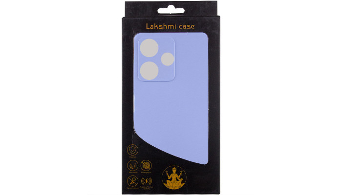 Чехол Silicone Cover Lakshmi Full Camera (AAA) для Xiaomi Redmi 13 4G / Poco M6 4G Сиреневый / Dasheen - фото