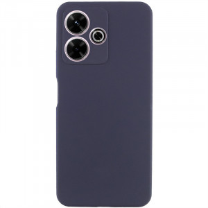 Чохол Silicone Cover Lakshmi Full Camera (AAA) для Xiaomi Redmi 13 4G / Poco M6 4G Темно-синій / Midnight blue