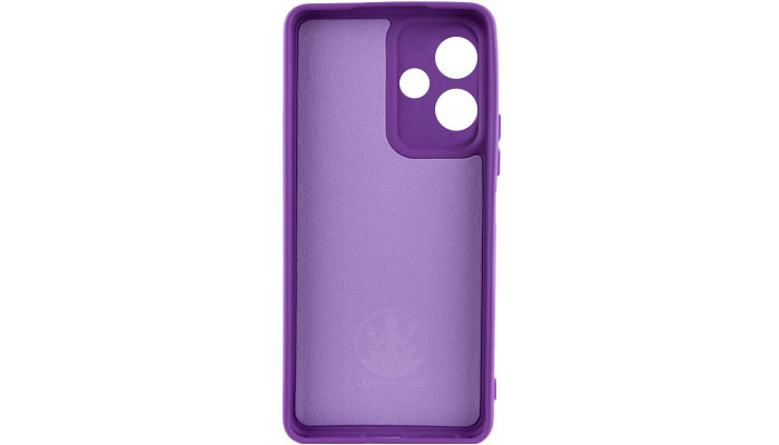 Чохол Silicone Cover Lakshmi Full Camera (AAA) для Xiaomi Redmi 13 4G / Poco M6 4G Фіолетовий / Amethyst - фото